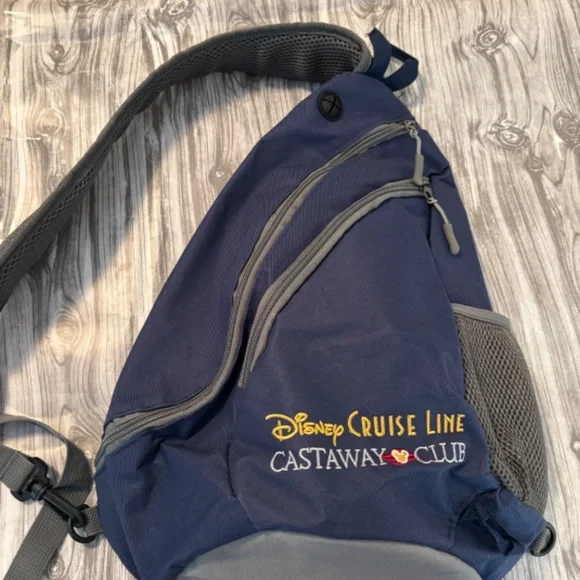 Disney Cruise Line Castaway Club Backpack Bundle- 2 Standard + 1 Sling Bag - Picture 3 of 3